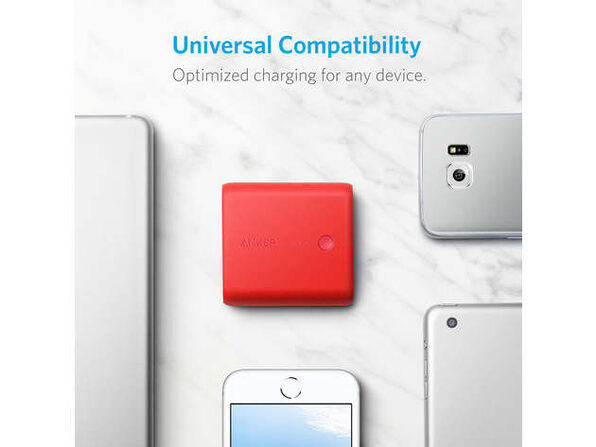 anker powercore fusion 5000 red