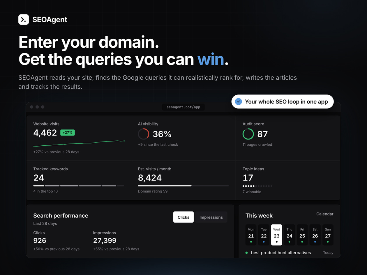 SEOAgent: Lifetime Subscription (Tier 1)