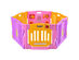 Costway Pink 6 Panel Baby Playpen Kids Safety Play Center Yard Home Indoor Outdoor Pen - Pink