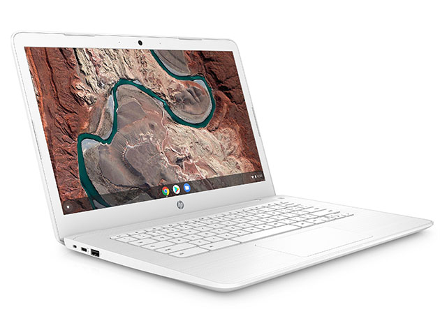 HP Chromebook 14" Dual-Core 2.5GHz 32GB SSD - Snow White (Refurbished)