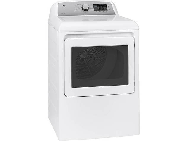 GE GTD72EBSNWS 7.4 Cu. Ft. White Electric Dryer