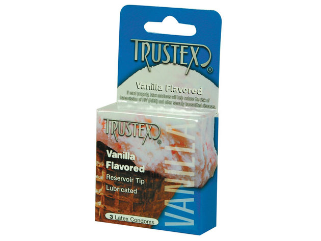 Trustex: Vanilla Condom 3pk ---(Package Of 4)