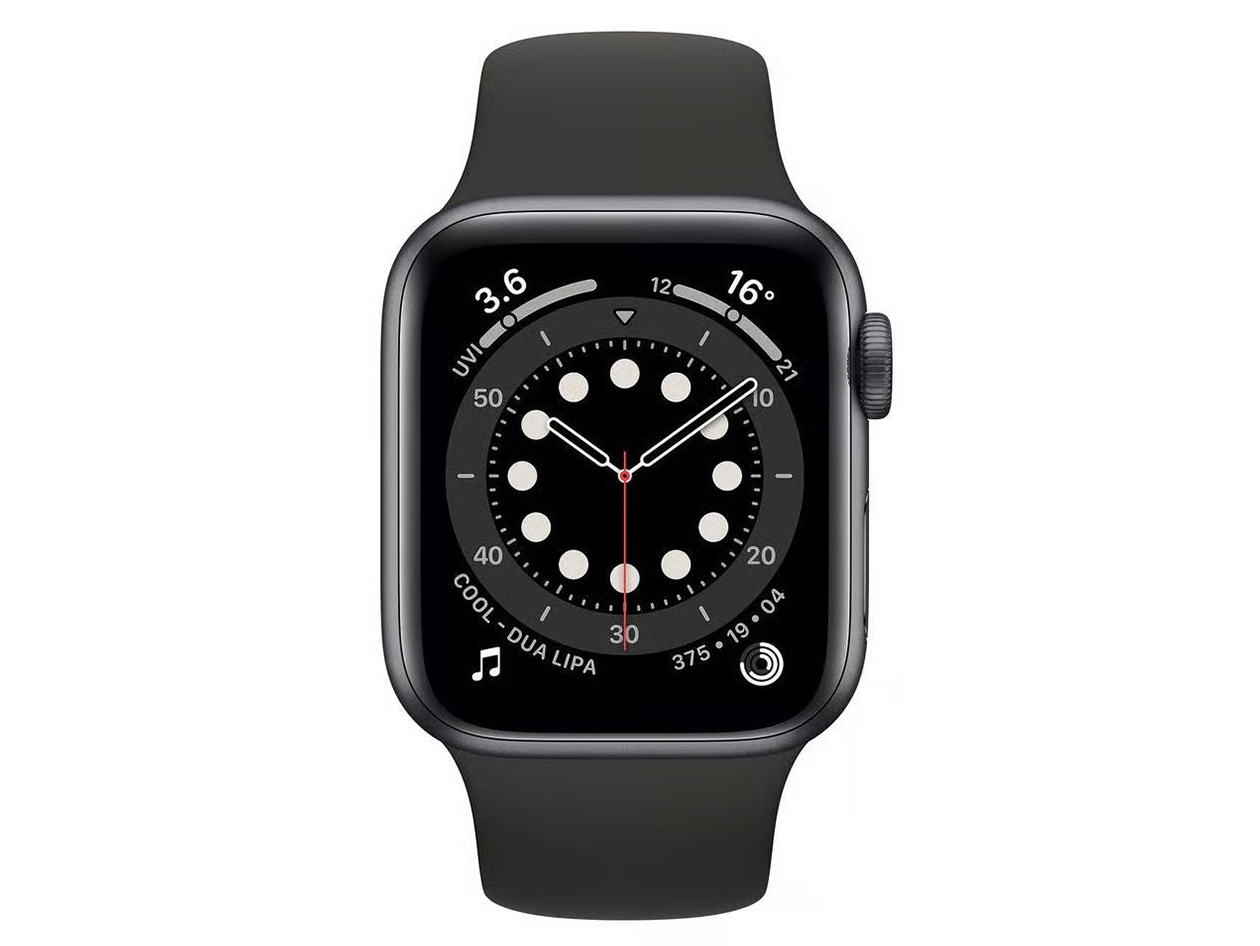 Apple Watch Series 6 (2020) 32GB GPS + Cellular 44mm Space Gray (Refurbished)