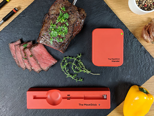 The MeatStick® True Wireless Meat Thermometer: Xtender Set