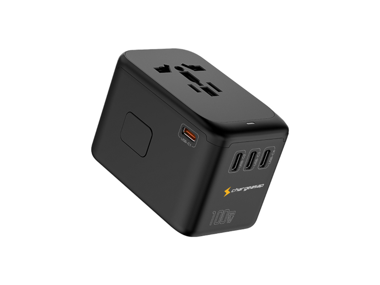 G6 Pro USB-C 100W Travel Adapter with GaN