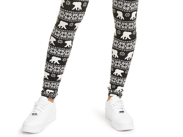 Juniors fleece lined leggings hotsell