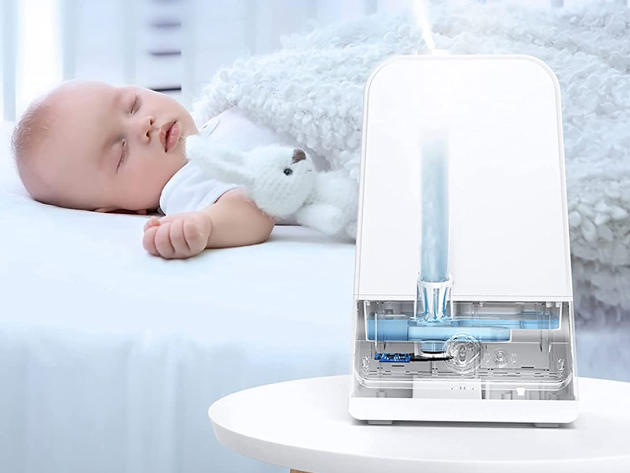 6L Humidifier with 360° Nozzle & Night Light