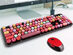 Spring Multi Wireless Keyboard & Mouse Set 