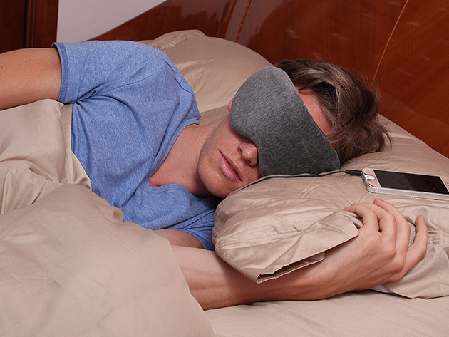 Sleep Eye Mask Headphones (Grey)