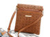 Blossom Handbag With Cut-Out Flower Design (Chocolate Brown)