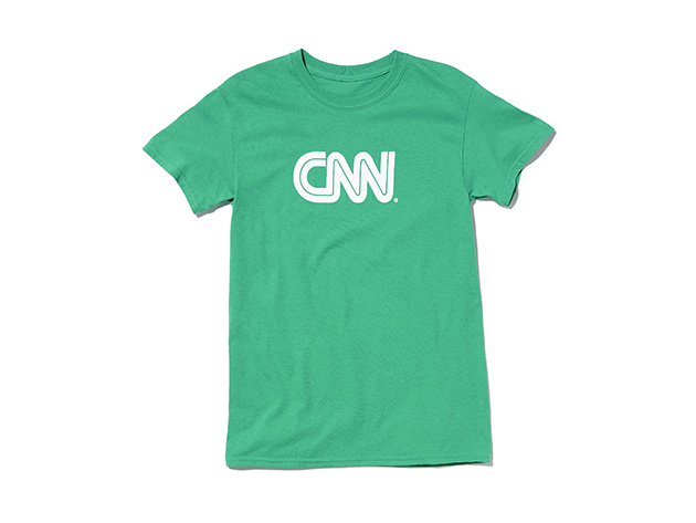 CNN Basic Tee  Green 3XL