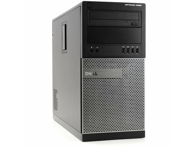 Desktop Computer Dell Tower PC Intel I5 Quad Core 8GB 500GB HDD Windows 10 WiFi