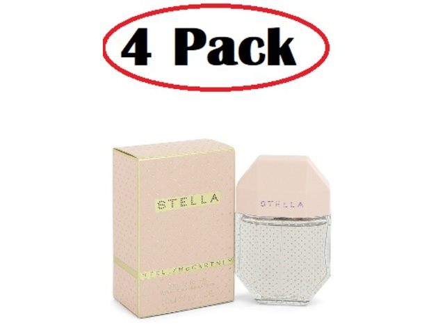4 Pack of Stella by Stella McCartney Eau De Toilette Spray 1 oz