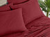 Bamboo 2000 Count 6-Piece Sheet Set with SnugGrip (Raspberry/Queen)