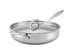 Breville Outlet 32071 Clad Stainless Steel Saute Pan / Frying Pan / Fry Pan with Lid and Helper Handle - 5 Quart, Silve