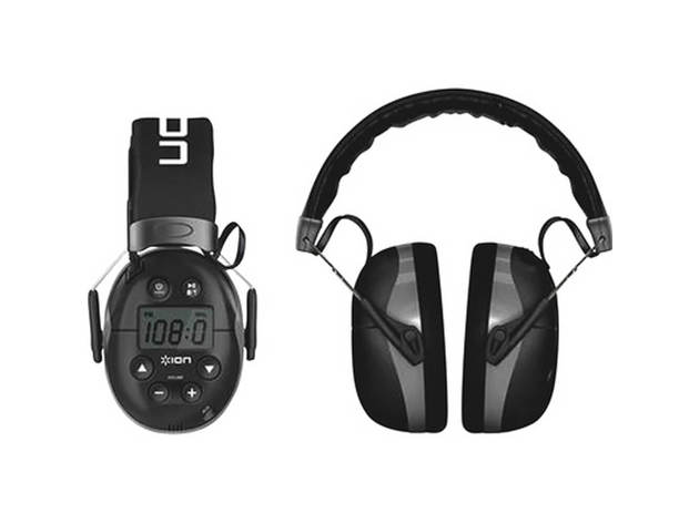 Ion Audio TOUGHSOUNDS2 Wireless Water-Resistant Hearing Protection Headphones