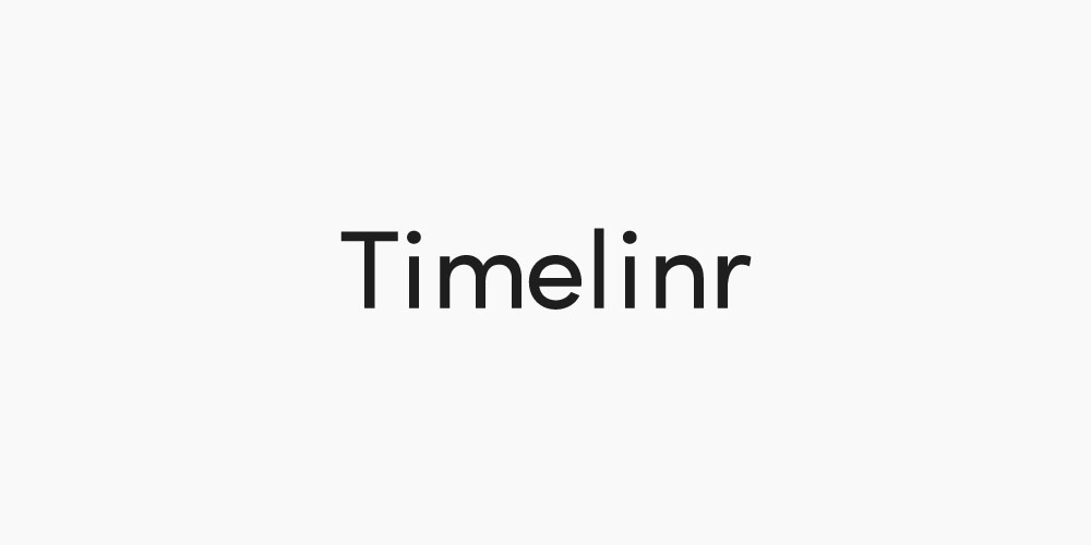 Timelinr Personal Plan: Lifetime Subscription