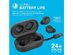JLab - JBuds Air True Wireless Earbud Headphones Black - Certified Refurbished Brown Box