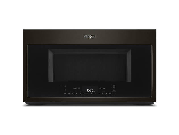 Whirlpool WMH78019HV 1.9 Cu. Ft. Black Stainless Over-the-Range Microwave