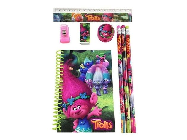 Trolls Poppy and Friends Stationary Set