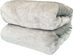 Spyder Flannel Ultra Plush Bed Blanket Interwoven Strength - King 90"x102" Light Grey