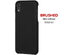 Case-Mate Apple iPhone XR Barely There Leather Case, Simplicity and Style, Smooth Black