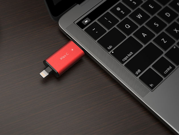 iKlips C Apple Lightning/USB-C Flash Drive
