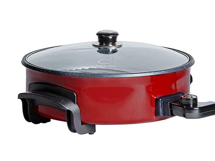 Curtis Stone Dura-Pan 14 Electric Skillet with Removable Divider -  appliances - by owner - sale - craigslist