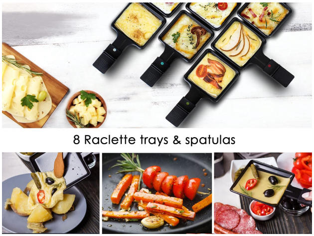 Artestia Dual Plate Raclette Table Grill