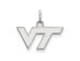 NCAA 10k White Gold Virginia Tech XS Charm or Pendant