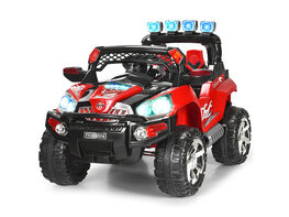 12V Kids Ride On Truck Car SUV MP3 RC Remote Control w/ LED Lights Music - Red
