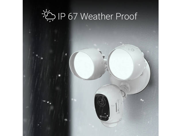 Ezviz EZLC1C1F2WHL LC1C Two-in-One Outdoor Security Camera & Floodlight