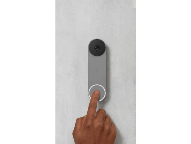 Google Nest DBELLBA Video Doorbell (Battery, Ash)