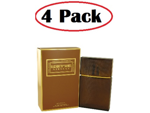 4 Pack of Nirvana Bourbon by Elizabeth and James Dry Shampoo 4.4 oz