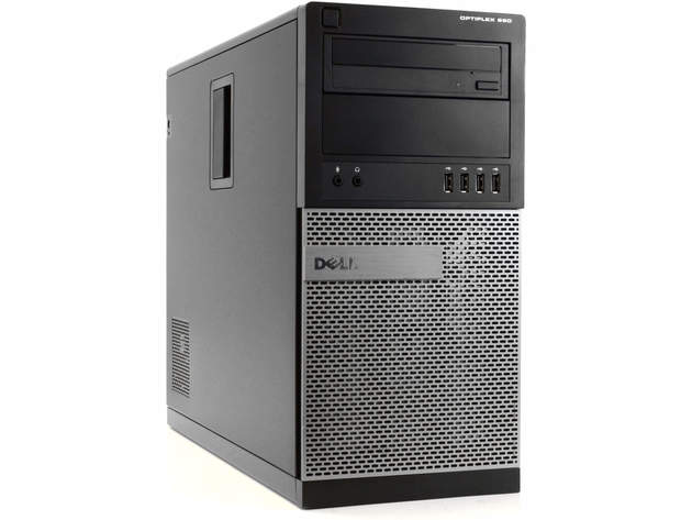 Dell Optiplex 990 Tower Computer PC, 3.20 GHz Intel i5 Quad Core Gen 2, 16GB DDR3 RAM, 2TB SATA Hard Drive, Windows 10 Professional 64 bit (Renewed)