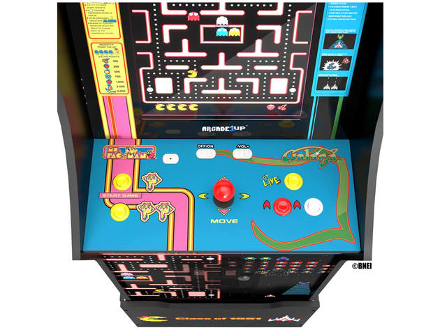 Arcade1up PACGAL81ARC Ms. PAC-MAN / GALAGA Class of 81 Arcade Machine