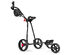 Costway Foldable 3 Wheel Golf Pull Push Cart Trolley Scorecard Drink Holder Mesh Bag