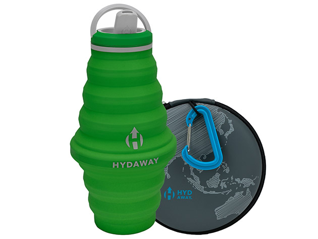 Hydaway 25oz Hydration Travel Pack (Timber Green)