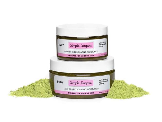 Simple Sugars Soothing And Calming Green Tea Body Clensing Scrub - 8oz (227g)