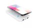 MyCharge Unplugged Qi Wireless Dual USB Port 10000mAh Power Bank, Recharges Via Micro-USB Cable or Wireless, White