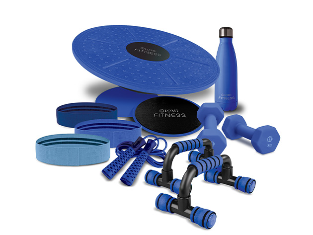 Lomi Fitness Core Full Body Workout Kit - 12pc Home Fitness Set on eBid  United States | 220559330