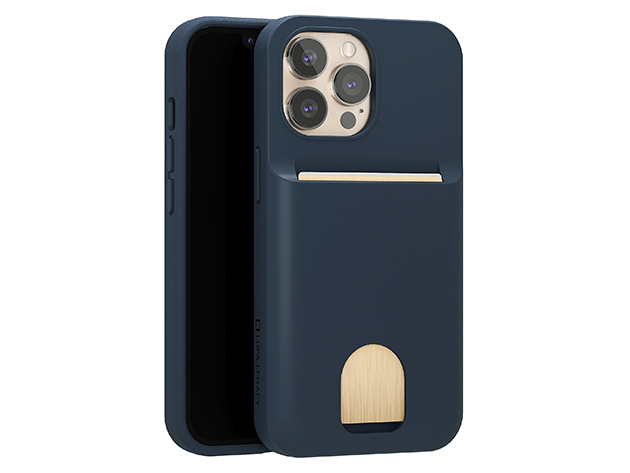 Apogee iPhone Wallet Case (iPhone 13 Pro Max/Midnight Blue)