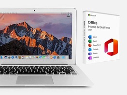 Microsoft Office Home & Business for Mac 2021 Lifetime License + Apple MacBook Pro 13" (2020) Bundle