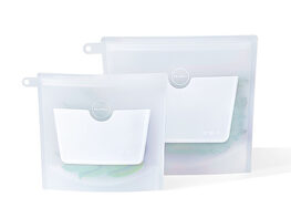 ZipBag: All-in-One Container Set (Clear)