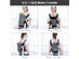 Costway 4-in-1 Ergonomic Baby Carrier All Carry Positions Adjustable Buckles - Gray