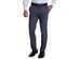 Kenneth Cole Reaction Men's Slim-Fit Stretch Heathered Glen Plaid Dress Pants Charcoal Size 34X30