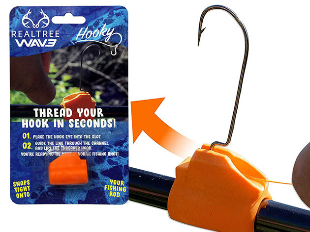 Realtree® WAV3 Hooky: Fishing Line Threader | StackSocial