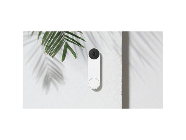 Google Nest DBELLBW Video Doorbell (Battery, White)