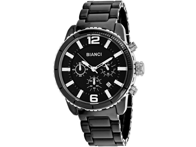 Roberto Bianci Men's Amadeo Black Dial Watch - RB58750