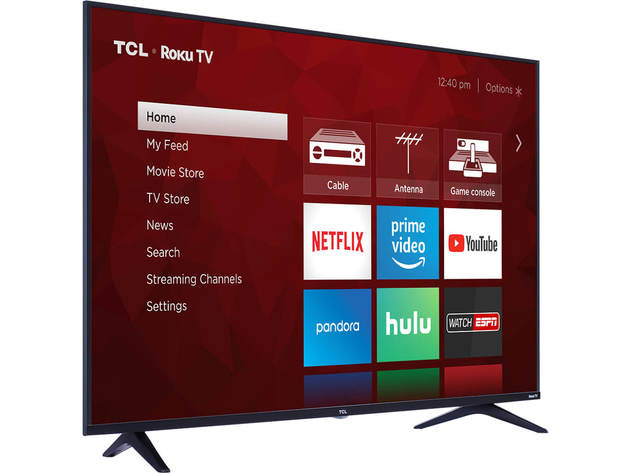 TCL 49S517 49 inch 4K UHD Dolby Vision HDR Roku Smart TV